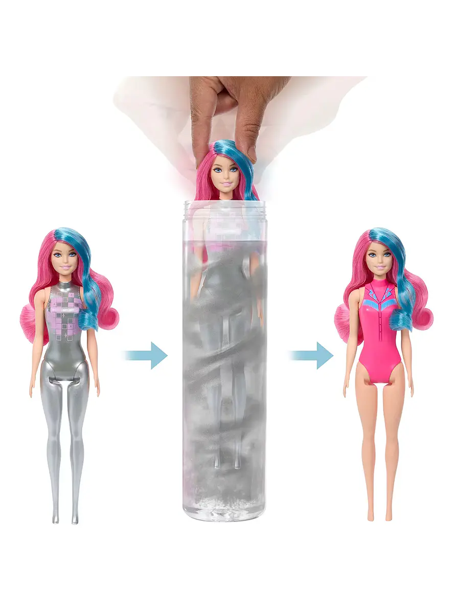 Barbie Color Reveal Muñeca Moda Disco Sorpresa 3