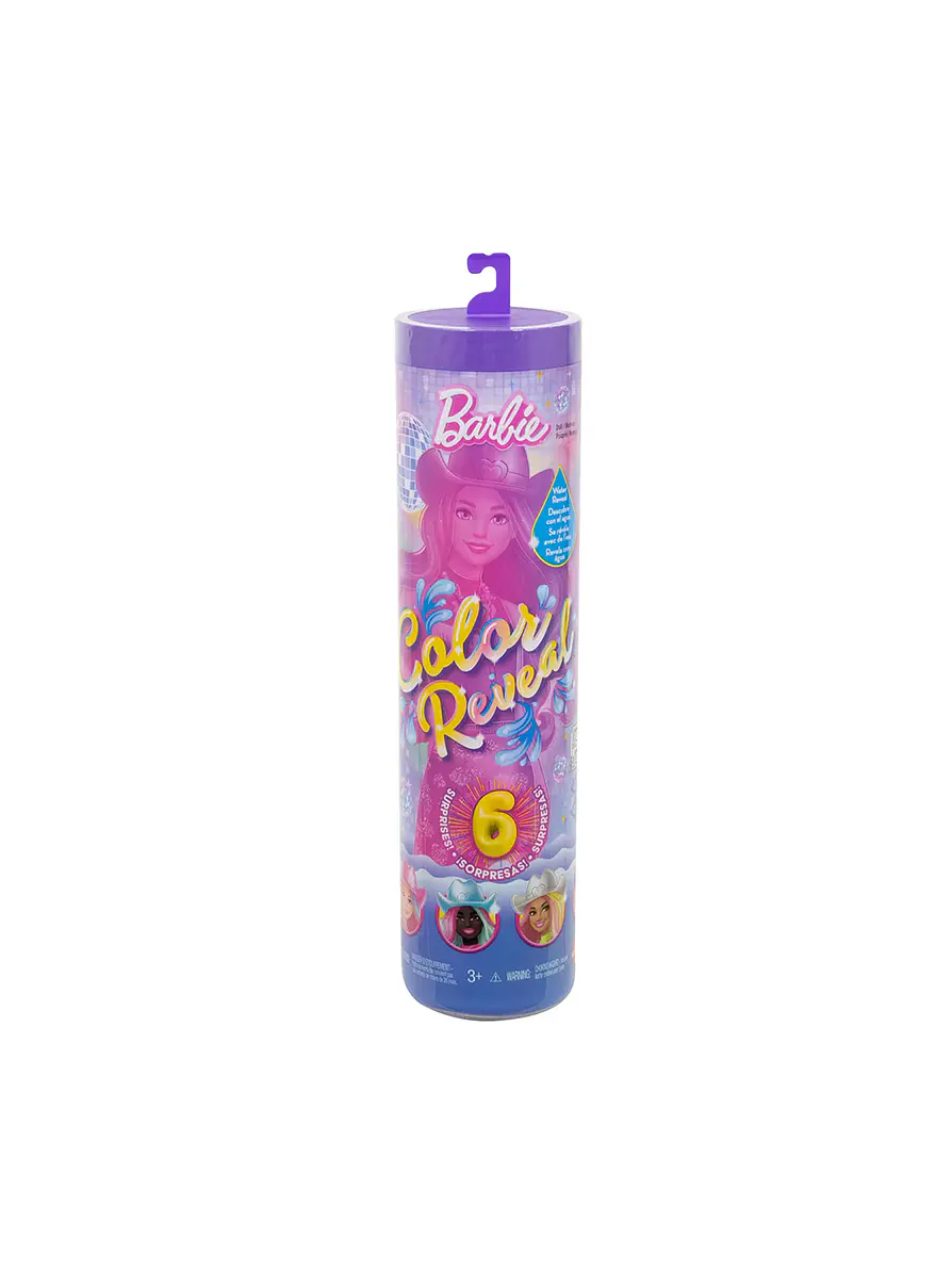 Barbie Color Reveal Muñeca Moda Disco Sorpresa 1