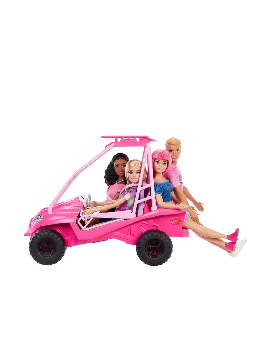 Barbie Detectives en La Playa Vehículo De Juguete Buggy 5