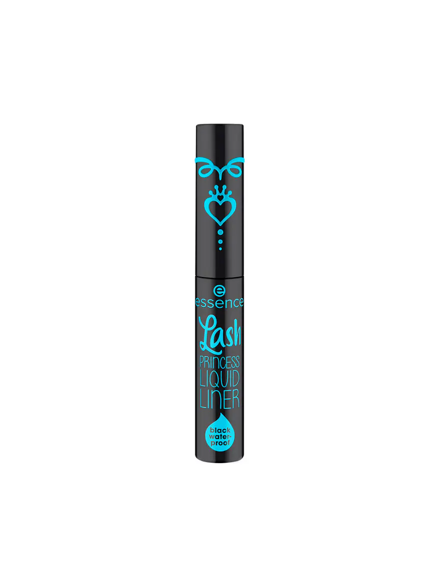Delineador liquido Essence Negro Lash Princess Resistente al agua 1