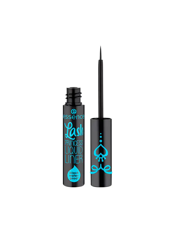 Delineador liquido Essence Negro Lash Princess Resistente al agua 2