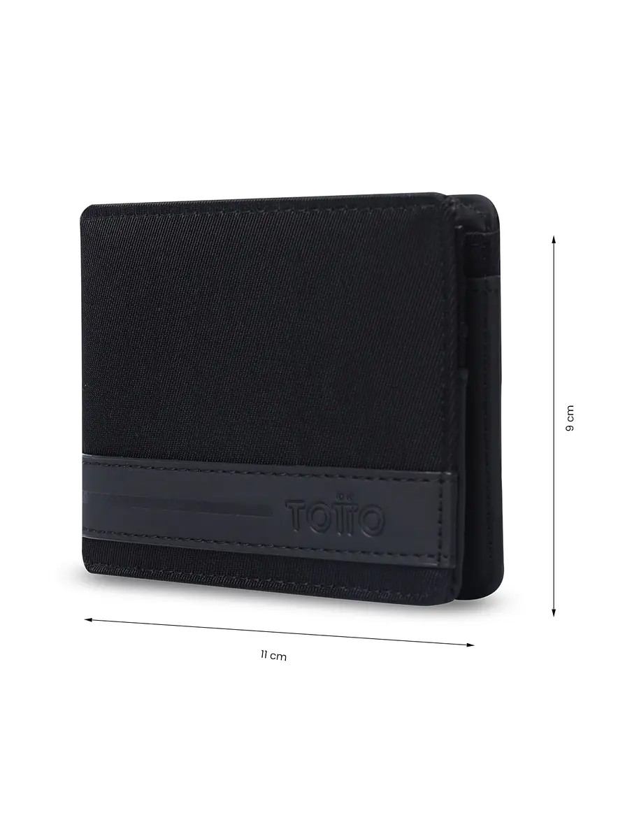 Billetera Totto Vlideri 3.0 con RFID Blocker Negra 2