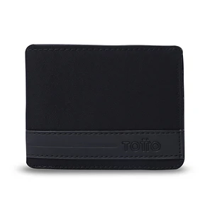 Billetera Totto Vlideri 3.0 con RFID Blocker Negra