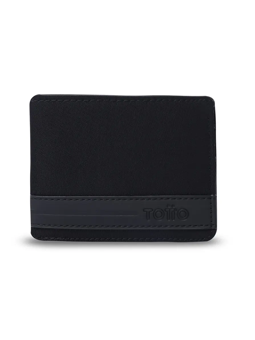 Billetera Totto Vlideri 3.0 con RFID Blocker Negra 1