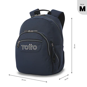 Morral Totto Gommas Ecole Solid Porta PC 13