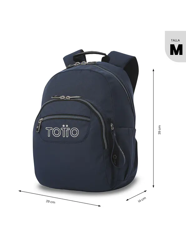 Morral Totto Gommas Ecole Solid Porta PC 13