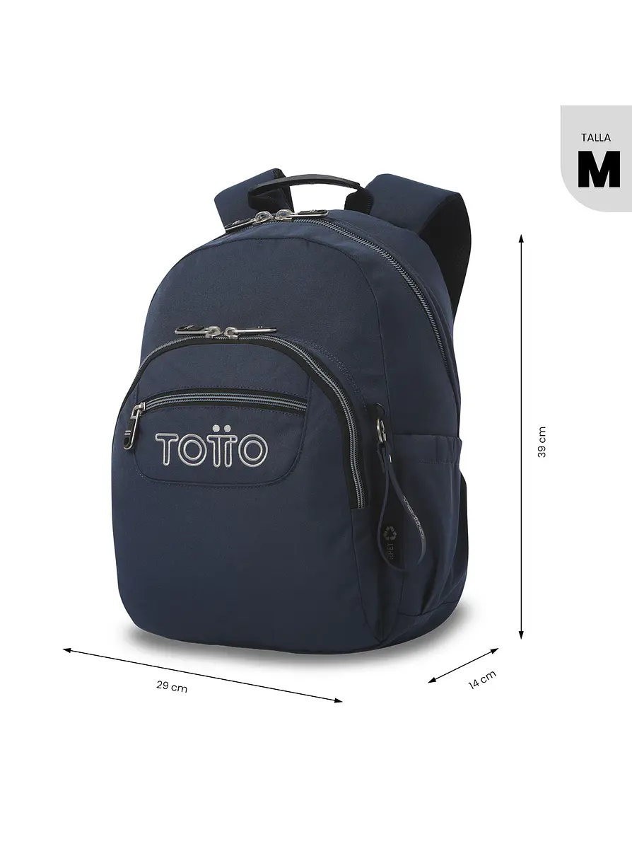 Morral Totto Gommas Ecole Solid Porta PC 13