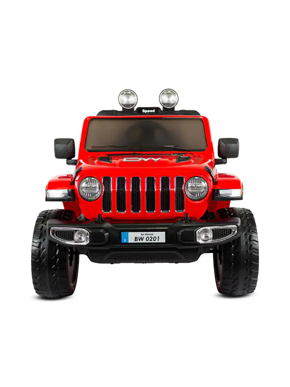 Vehiculo Wrangler Speed Red 12v 4