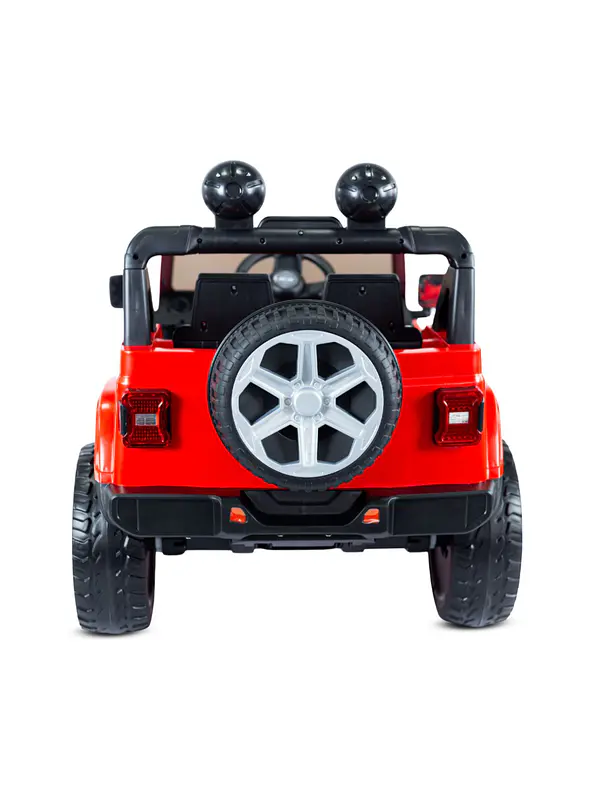 Vehiculo Wrangler Speed Red 12v 5