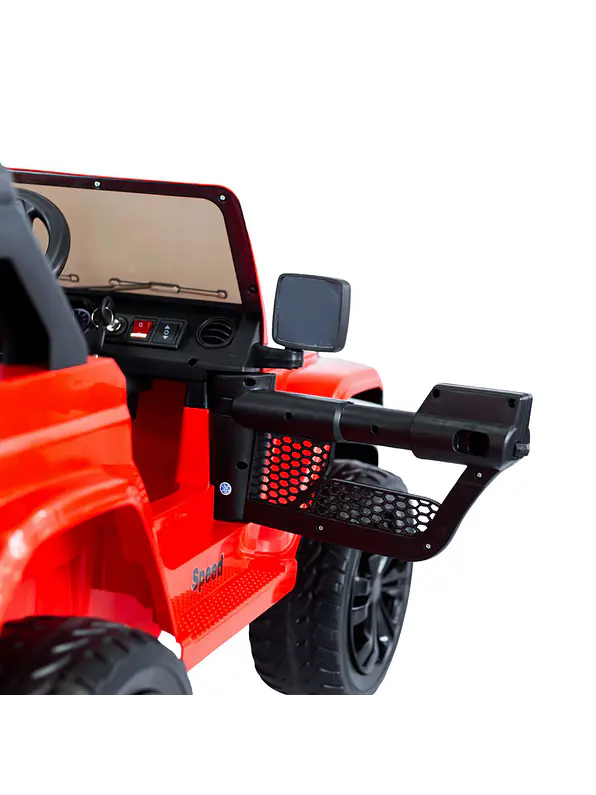 Vehiculo Wrangler Speed Red 12v 6