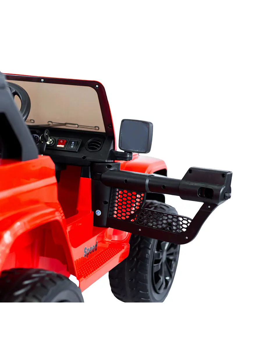Vehiculo Wrangler Speed Red 12v 6