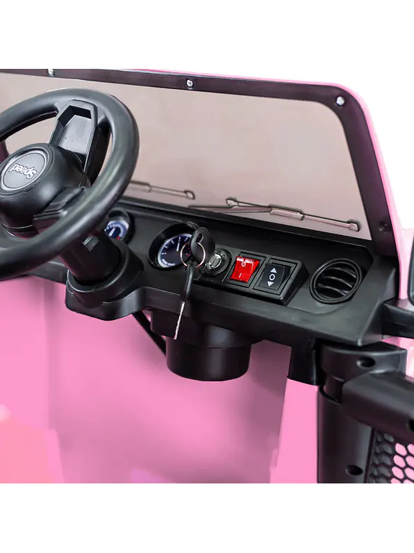 Vehículo Wrangler Speed Pink 12v 7