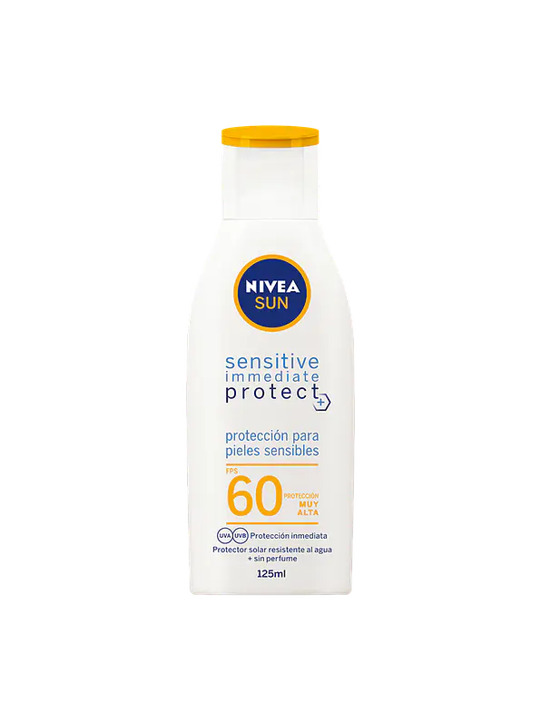 Protector Solar Nivea Sun  Piel Sensible FPS60+ 1