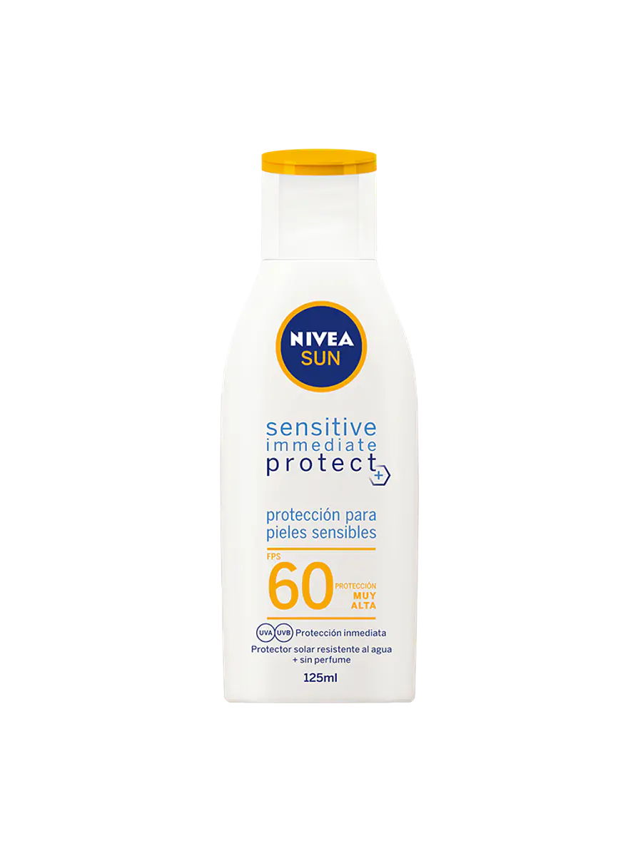 Protector Solar Nivea Sun  Piel Sensible FPS60+ 1