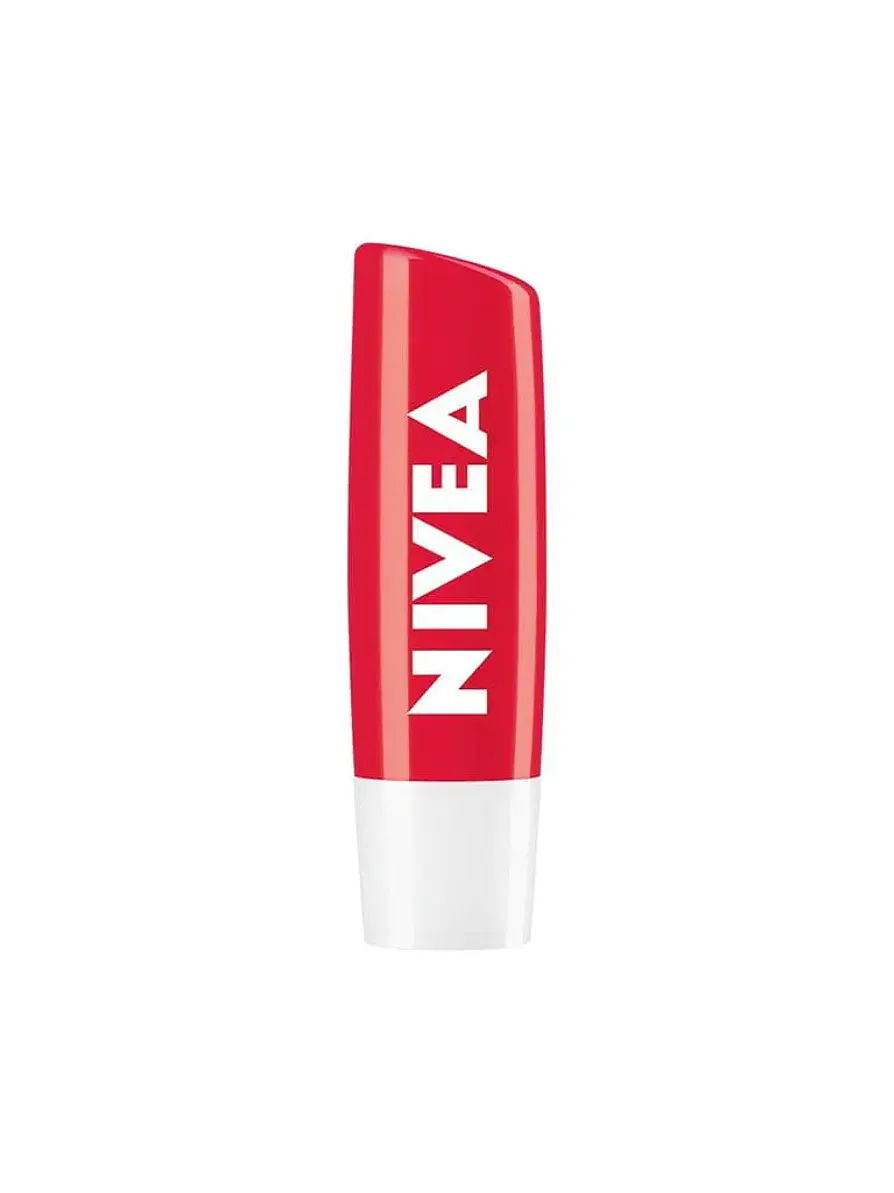 Protector Labial Nivea Strawberry Shine 3