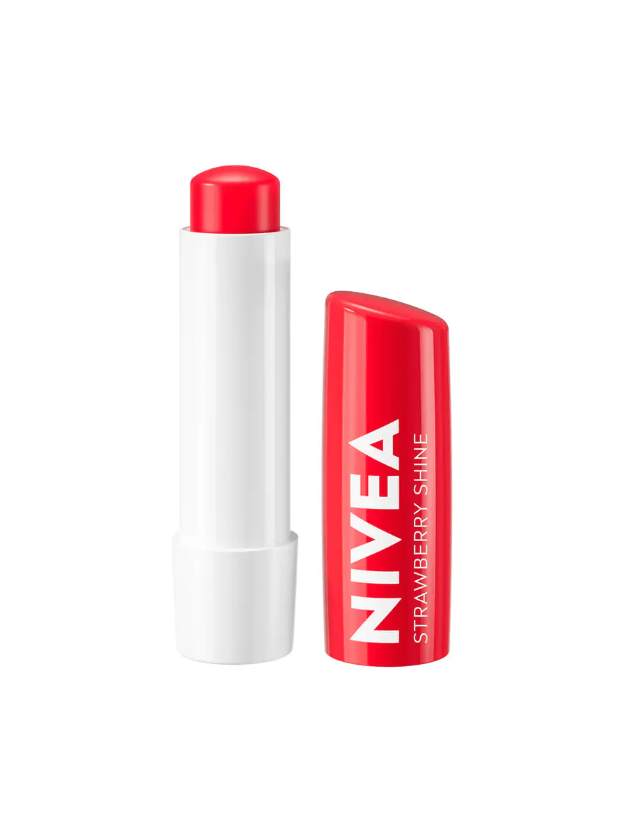 Protector Labial Nivea Strawberry Shine 2