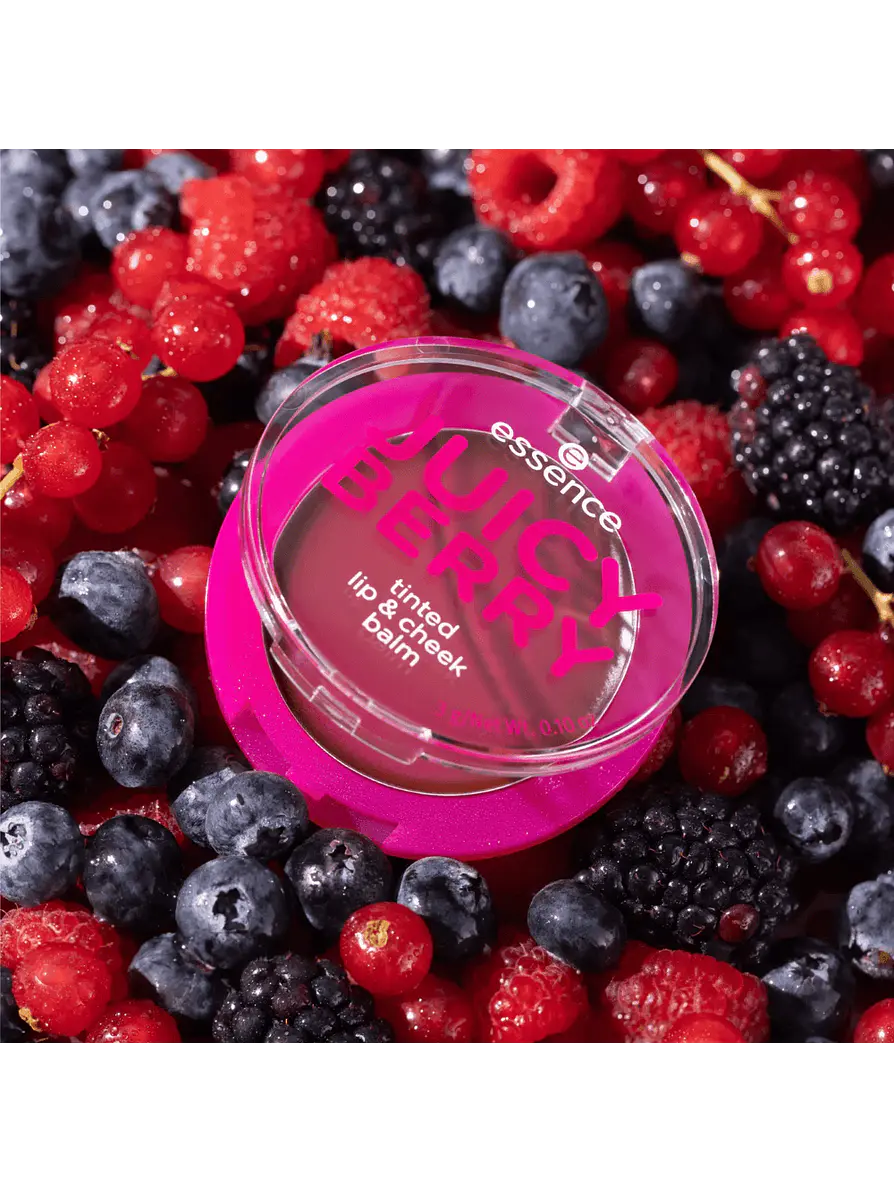 Balsamo Para Labios & Mejillas Juicy Berry Essence 4