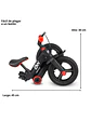 Bicicleta 4 en 1 Revolt Plegable Black - Miniatura 5