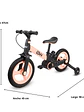 Bicicleta 4 en 1 Revolt Plegable Pink - Miniatura 4