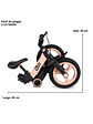 Bicicleta 4 en 1 Revolt Plegable Pink - Miniatura 5