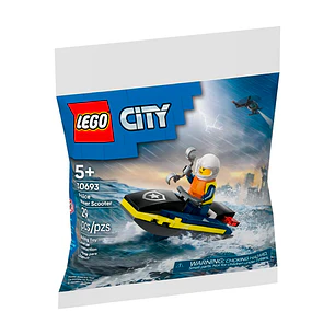 Lego Moto Acuática De Policía