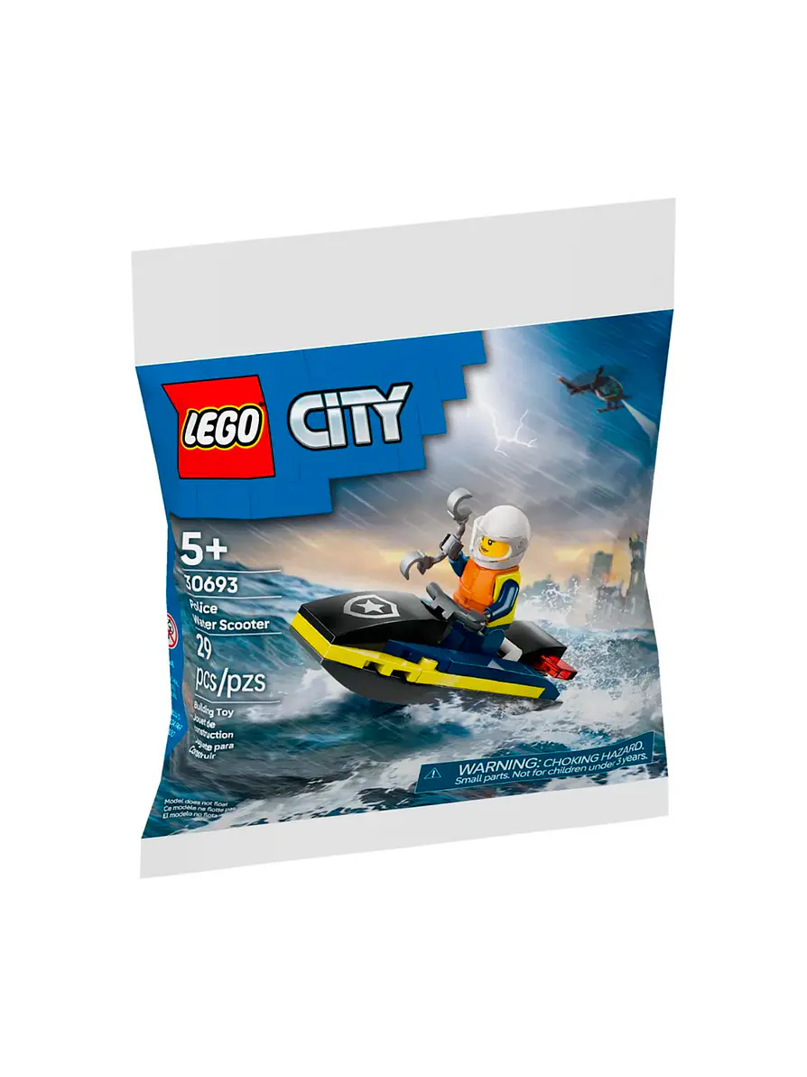 Lego Moto Acuática De Policía 1