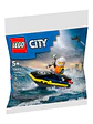 Lego Moto Acuática De Policía - Miniatura 1