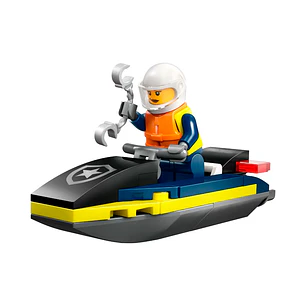 Lego Moto Acuática De Policía