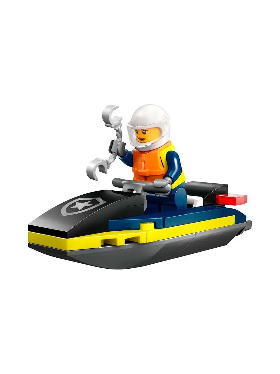 Lego Moto Acuática De Policía 2