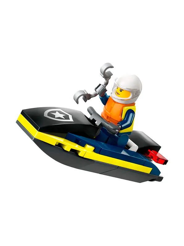 Lego Moto Acuática De Policía 3