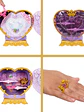 Rapunzel Jewel Reveal Disney Princesas con 8 Sorpresas, Incluido un Joyero y 10 accesorios - Miniatura 3
