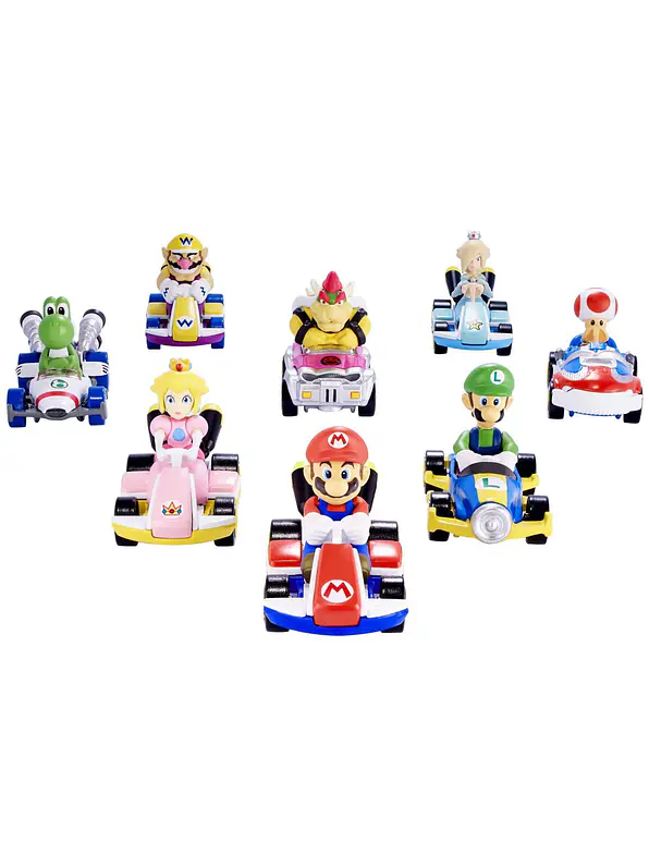 Hot Wheels Vehículo Kart Estándar de Mario Kart  1