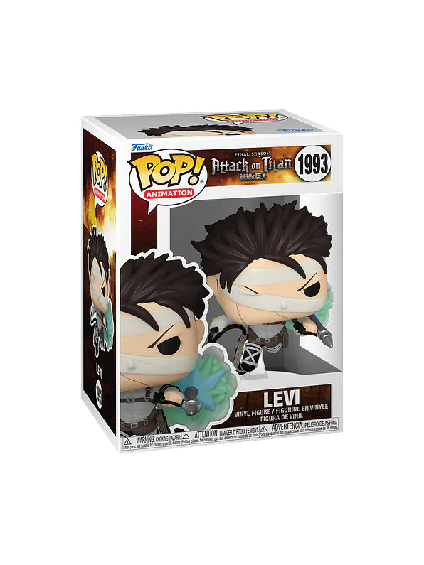 Funko Pop Levi Levi with Bandages Attack on Titan 1