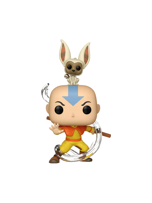 Funko Pop Aang with Momo Avatar 2