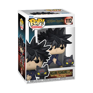 Funko Pop Megumi Fushiguro y su perro divino Jujutsu Kaisen