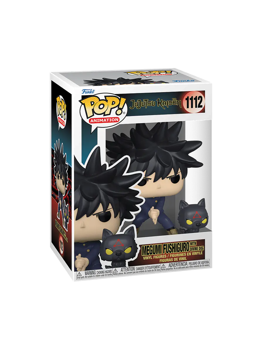 Funko Pop Megumi Fushiguro y su perro divino Jujutsu Kaisen 1