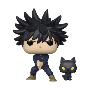 Funko Pop Megumi Fushiguro y su perro divino Jujutsu Kaisen