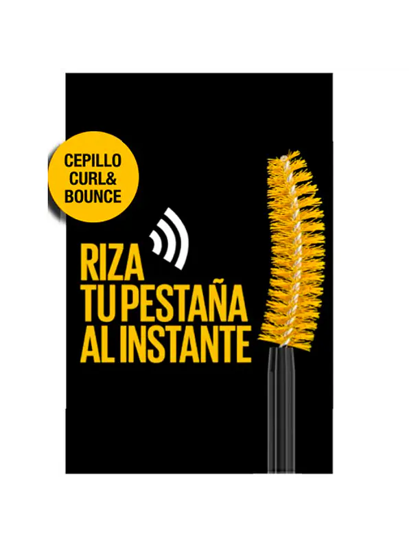 Máscara de Pestañas Maybelline The Colossal® Curl Bounce  3