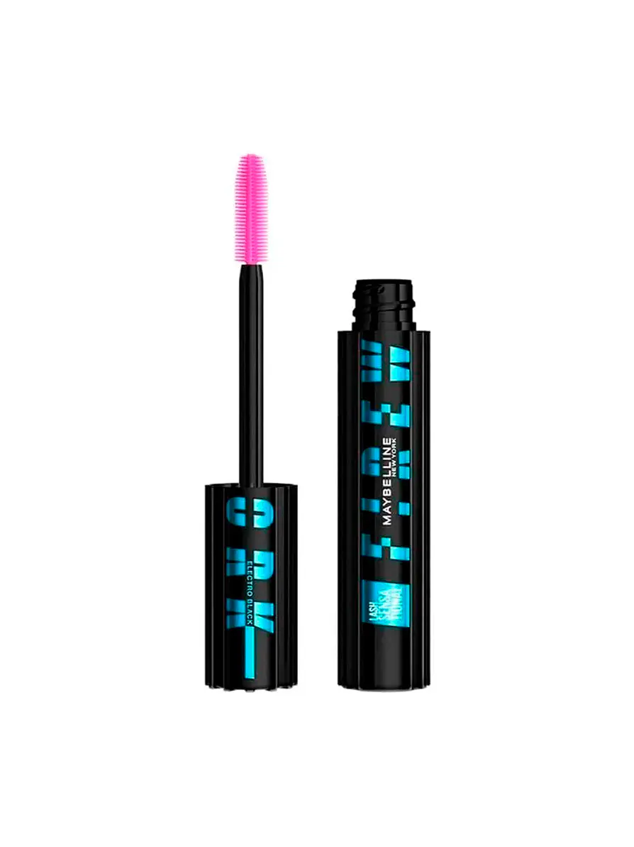 Mascara de Pestañas Maybelline Firework Electro Black WTP 1