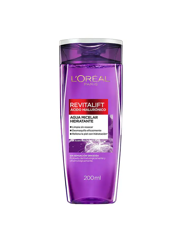 Agua Micelar Revitalif con Ácido Hialurónico 1