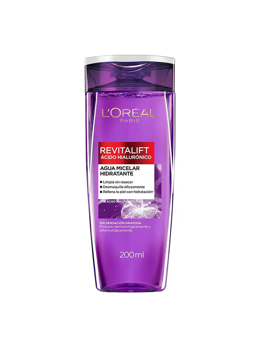 Agua Micelar Revitalif con Ácido Hialurónico 1