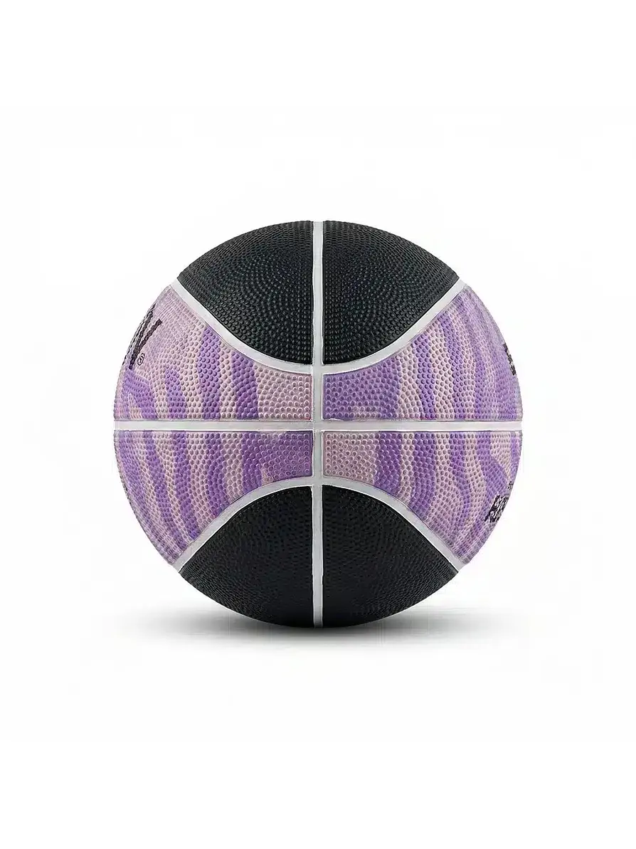 Balón De Baloncesto Para Niños Golty #3 Negro/Morado 4