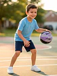 Balón De Baloncesto Para Niños Golty #3 Negro/Morado - Miniatura 5