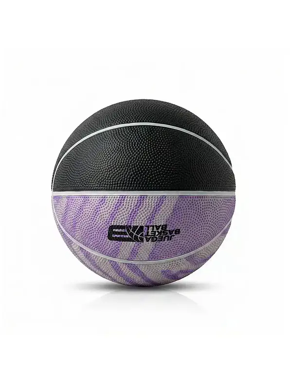Balón De Baloncesto Para Niños Golty #3 Negro/Morado 3