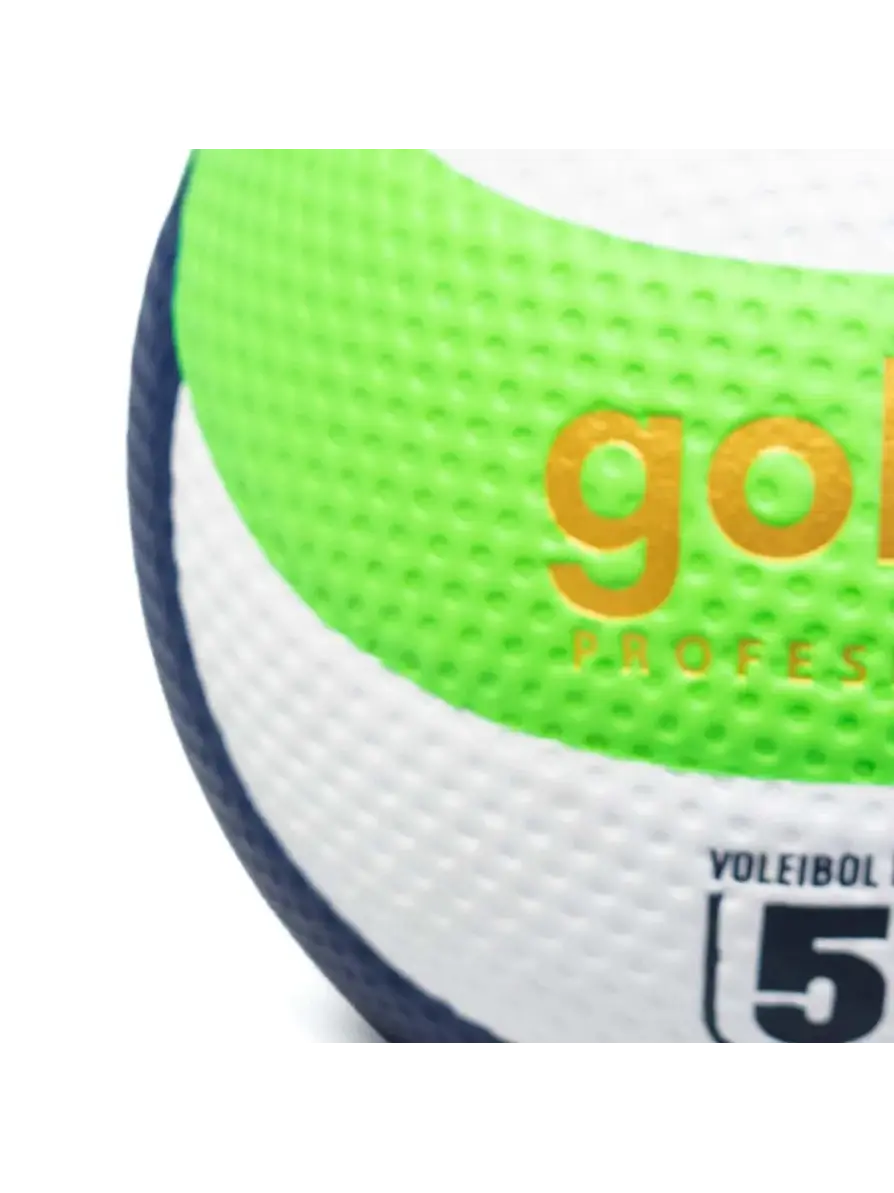 Balón De Voleibol Profesional Golty Tributo #5 Verde/Azul 4