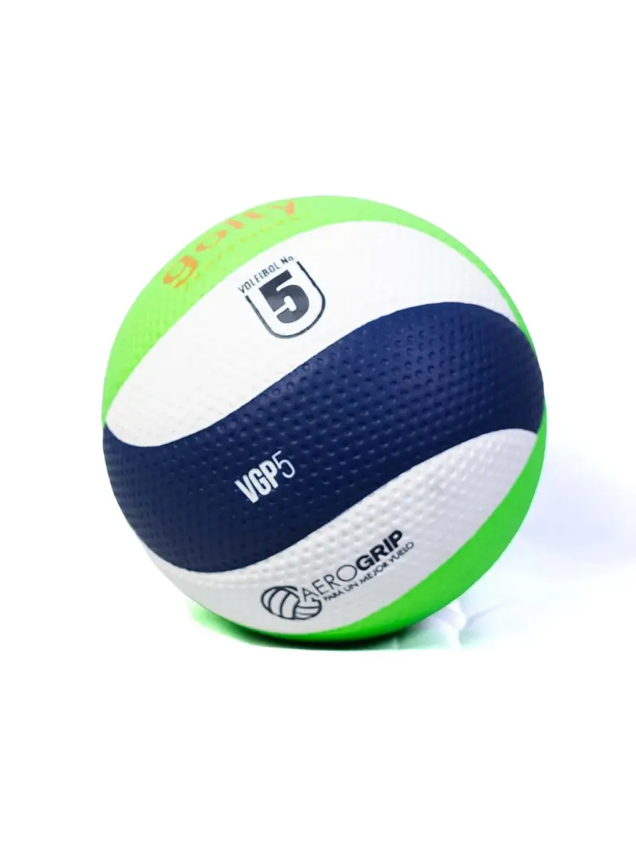 Balón De Voleibol Profesional Golty Tributo #5 Verde/Azul 6