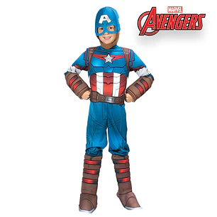 Disfraz Capitán América Avengers DLX
