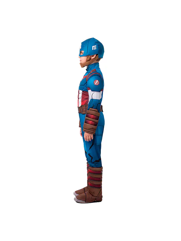Disfraz Capitán América Avengers DLX 2