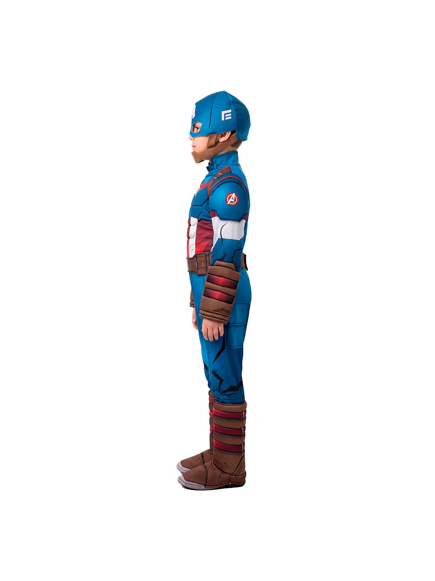 Disfraz Capitán América Avengers DLX 2