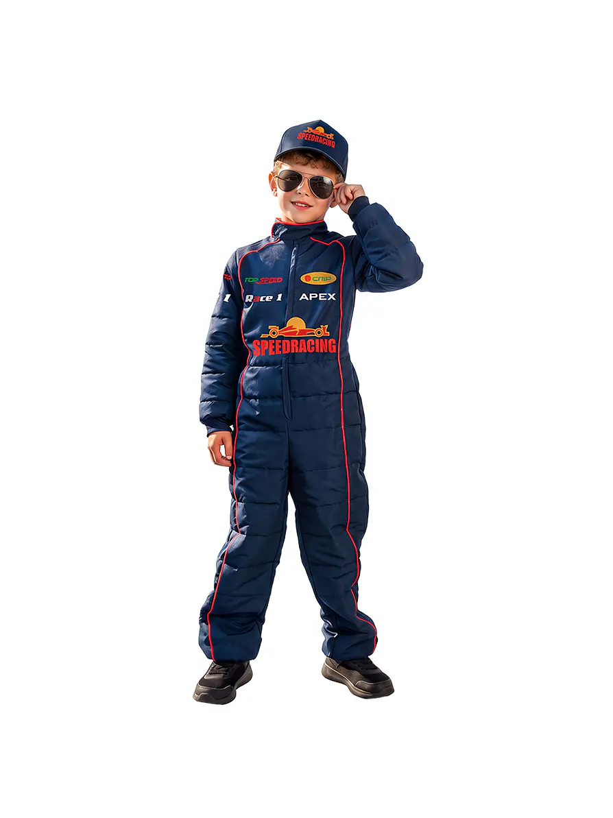 Disfraz Corredor de Carros Niño 1